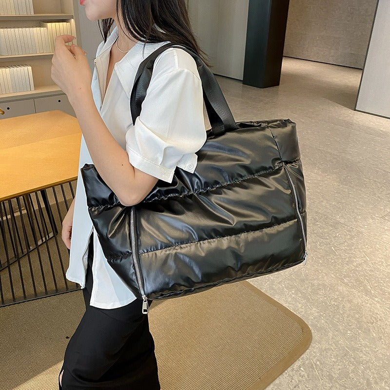Yoga fitness bag, women's travel bag, dry and wet separation waterproof swimming bag, portable one shoulder travel luggage bag